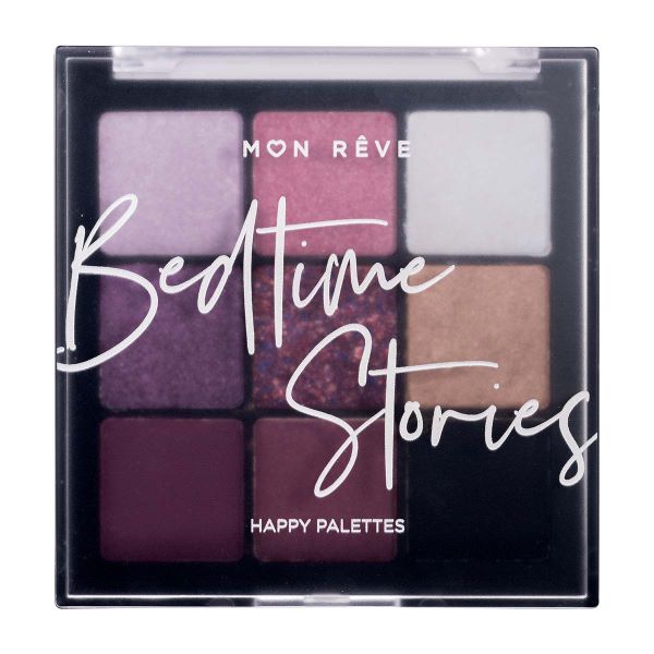 BEDTIME STORIES HAPPY PALETTES
9 shades eyeshadow palette